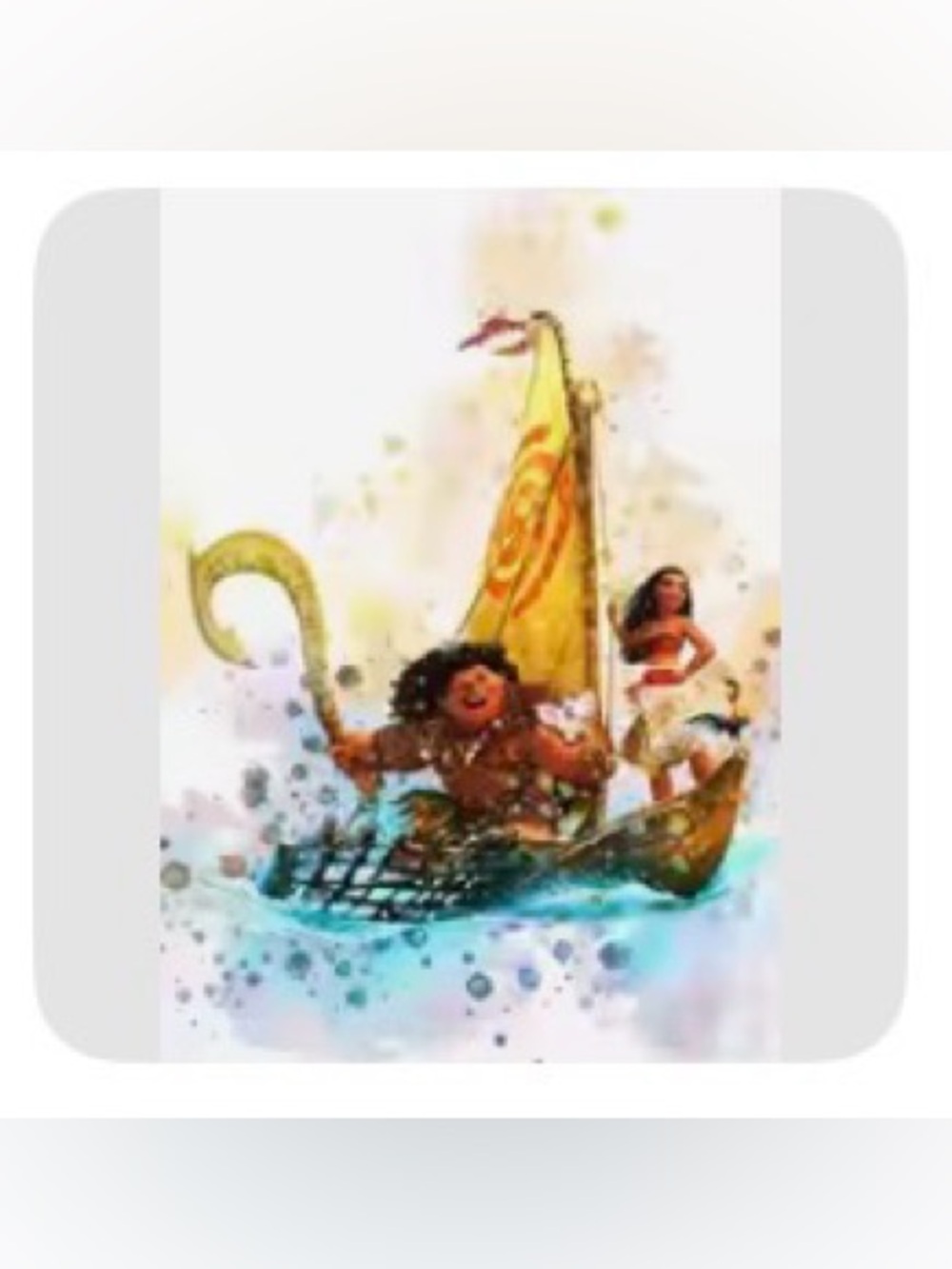 Moana Print